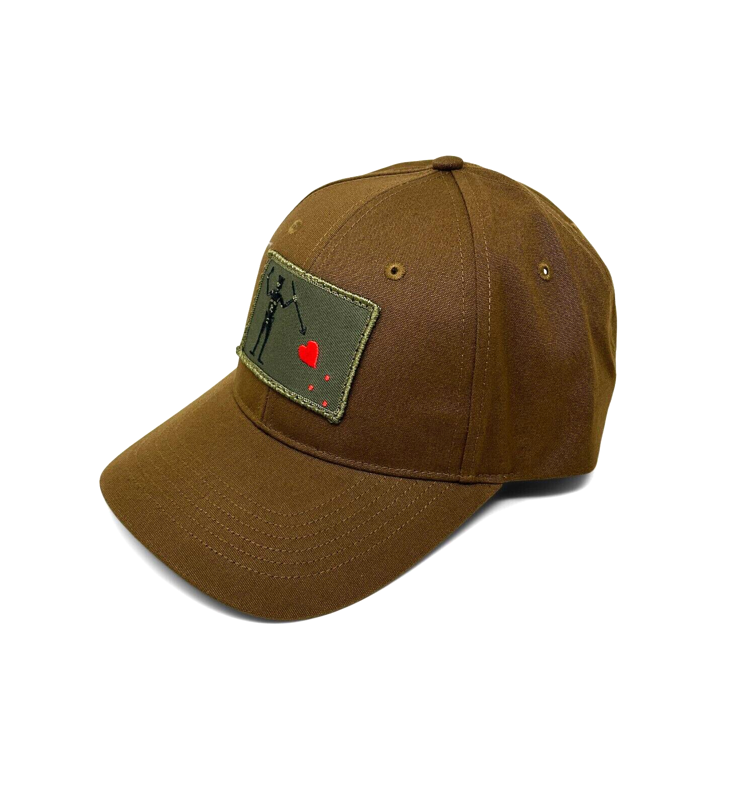 Blackbeards Flag Patch Hat | OD Green | Buck Canvas Hat