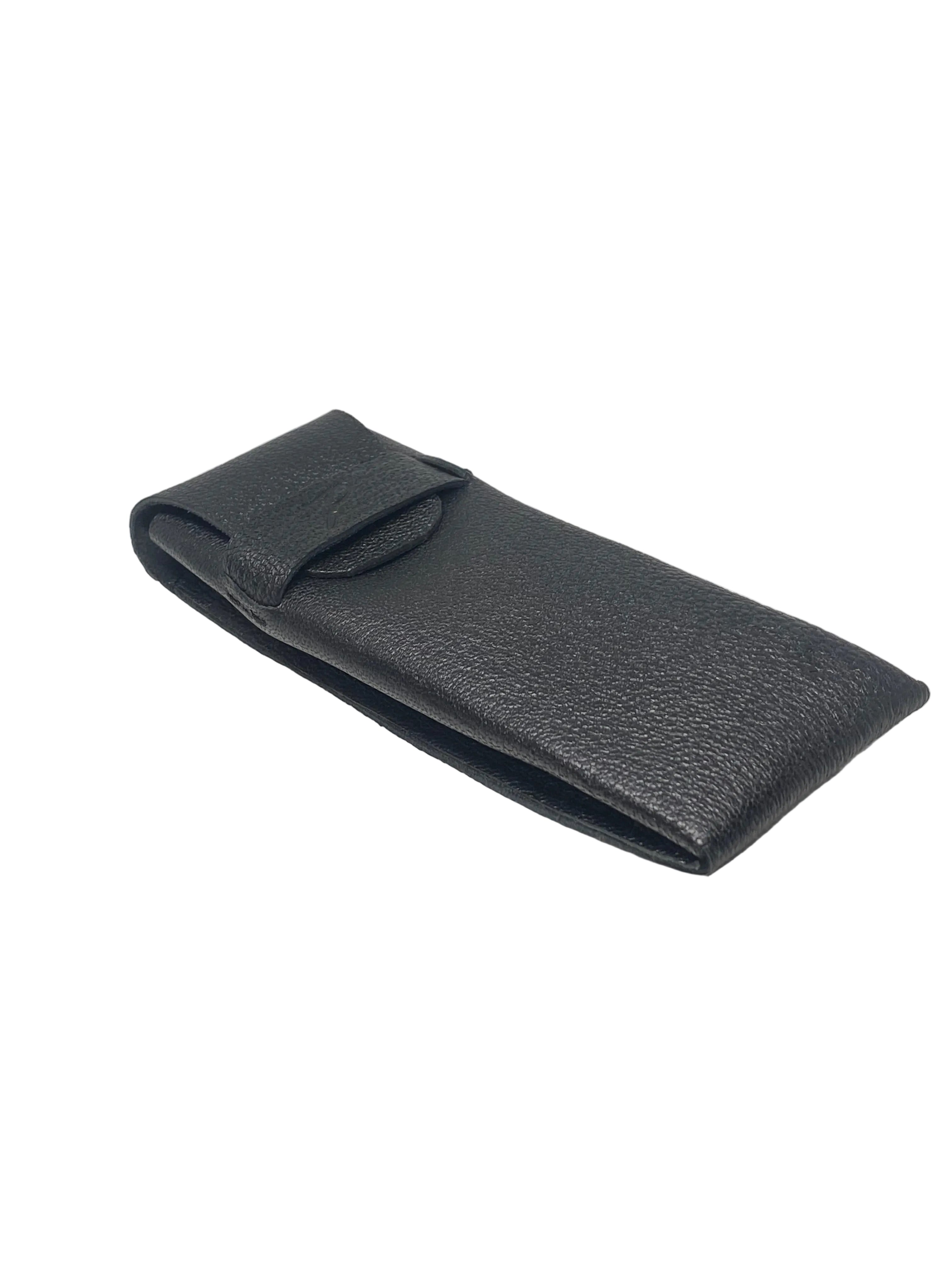 Travel Pouch | Timepiece | Chèvre Goatskin | Black