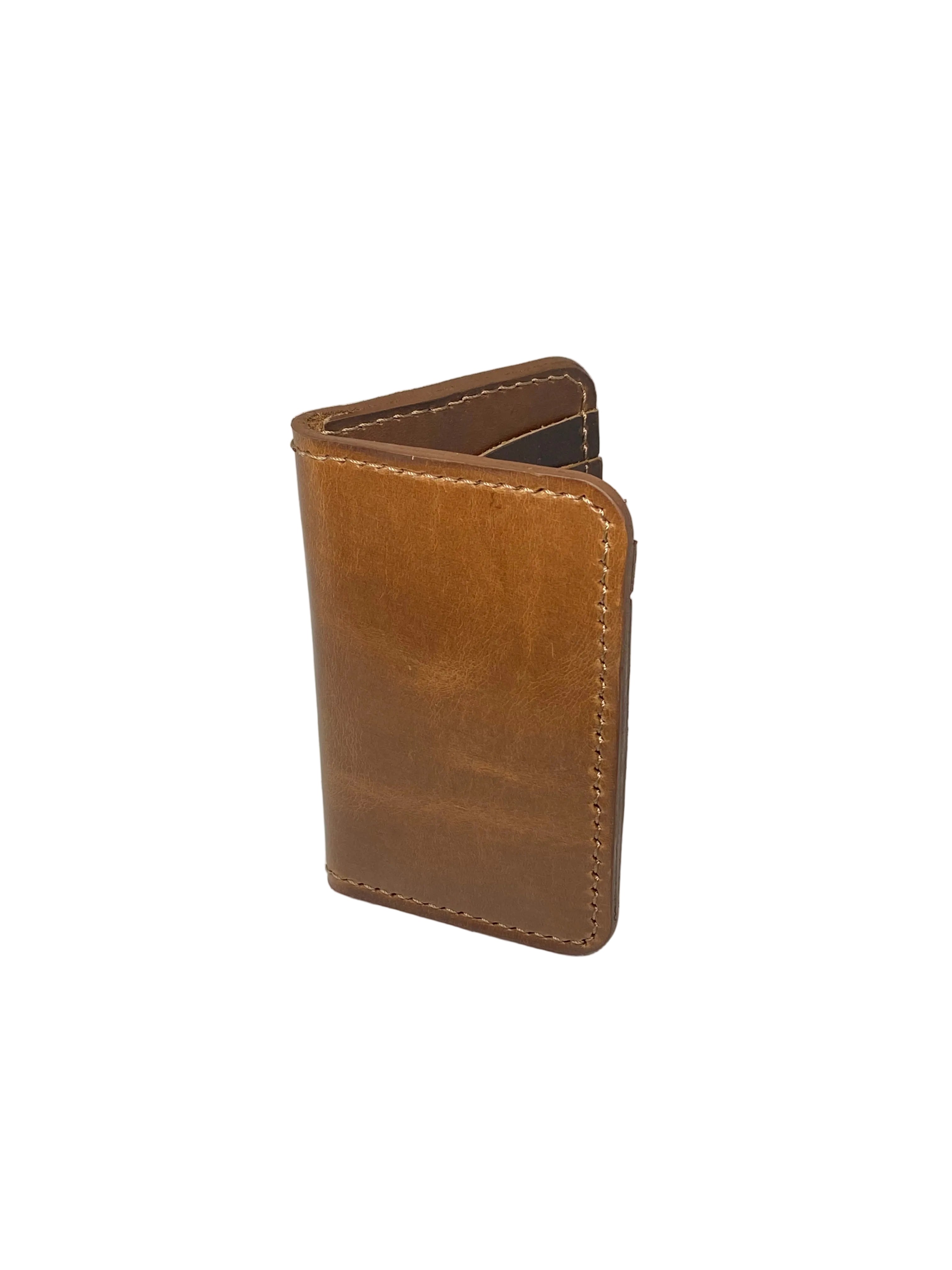 Vertical Wallet | Horween Chromexcel | Natural