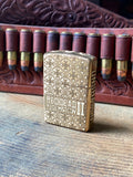 Red Dead Redemption 2 | 5 Side Engraved | Brass Armor Zippo