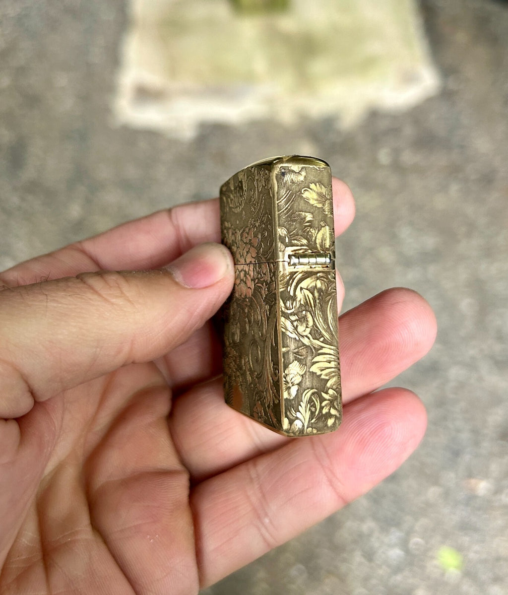 John Wick Blood Oath Custom Zippo Lighter | Brass Armor Zippo | Made In USA