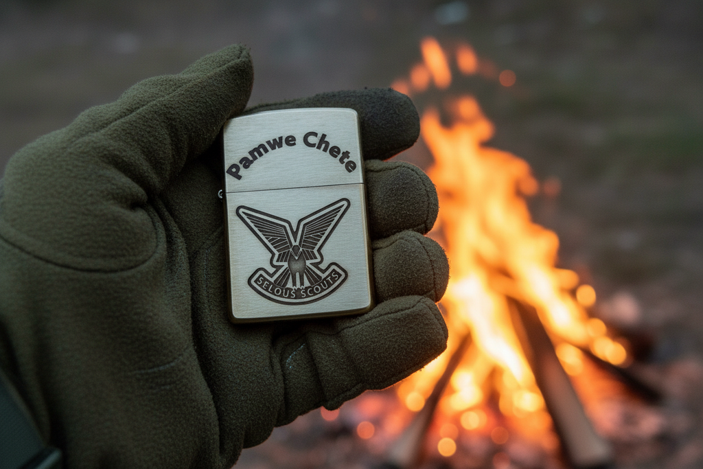 Selous Scouts | Pamwe Chete | Brass Armor Zippo