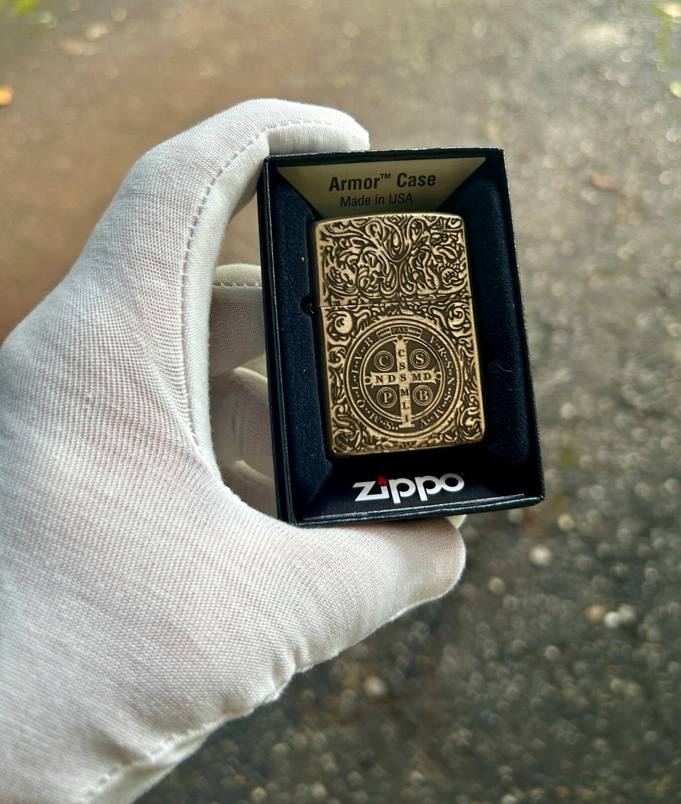 Custom Engraved Zippo Constantine Premium Armor Genuine Zippo lighter