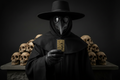 Doctor Plague Custom Engraved Zippo | Black Matte Case | Made in USA