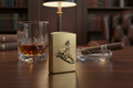 WWII Pinup Bomb | Brass Armor Zippo