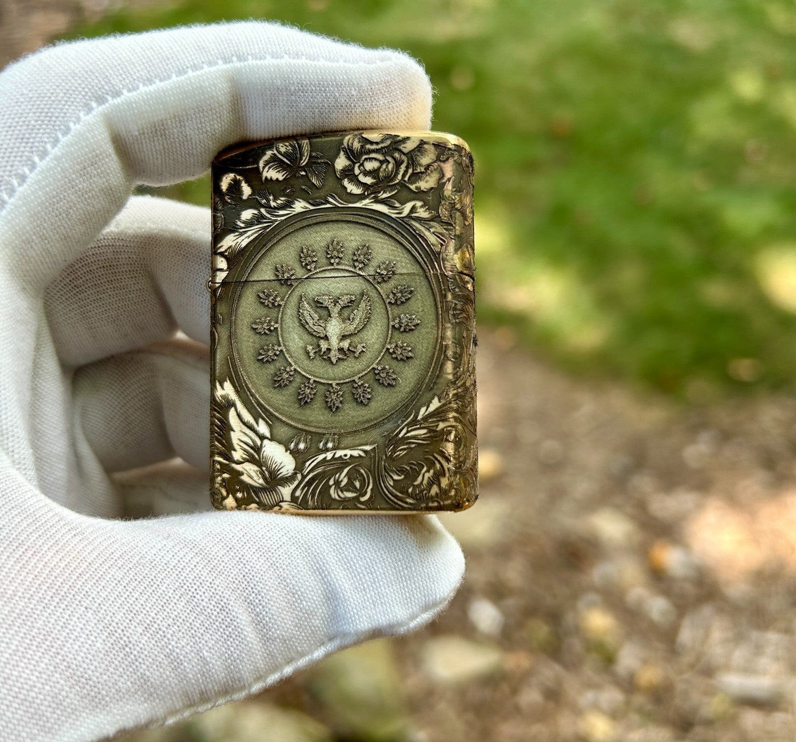 John Wick High Table Zippo | Solid Brass Armor Case | Deep Engraved | Made in US