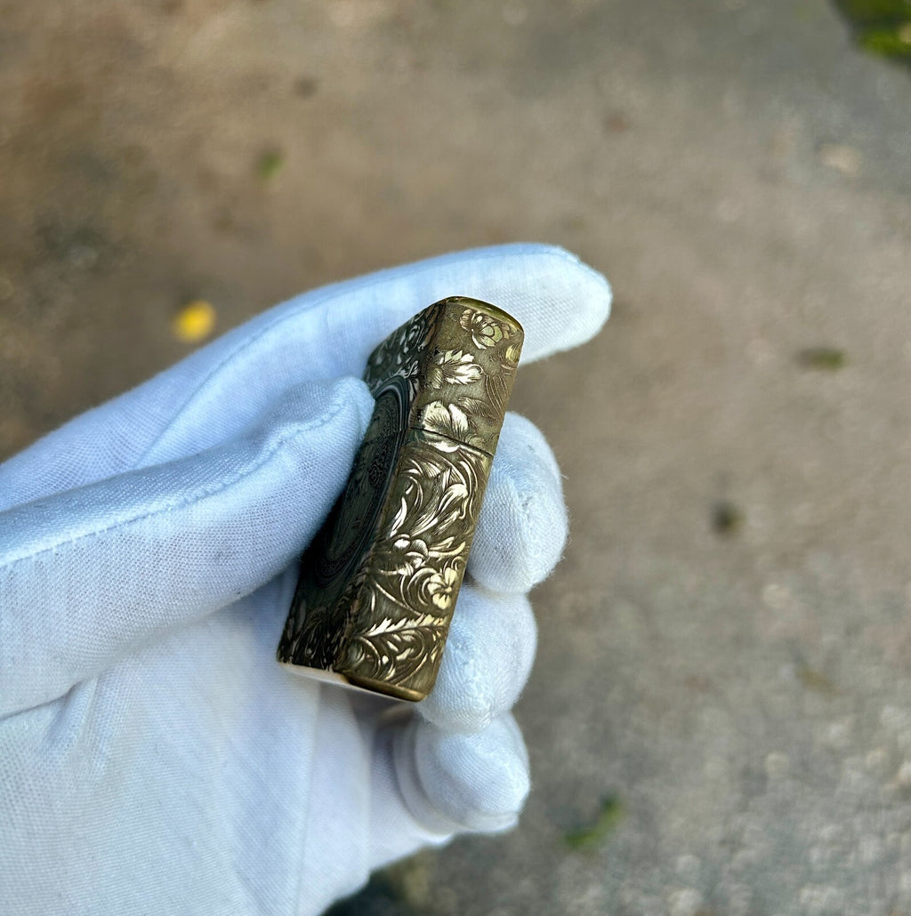 John Wick Brass Armor Zippo Lighter | Custom Engraved | Solid Brass | Made in US