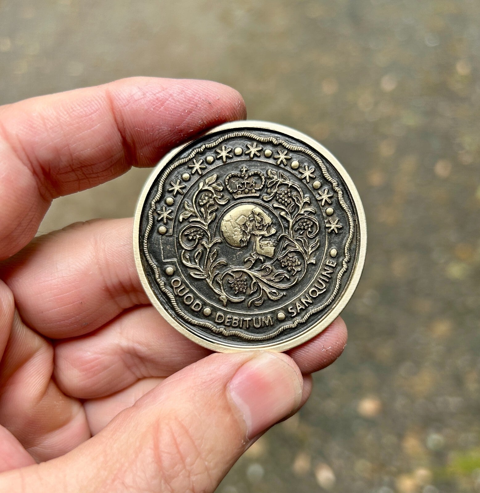 John Wick Blood Oath Marker Challenge Coin | Solid Brass | 50MM | EDC | Engraved