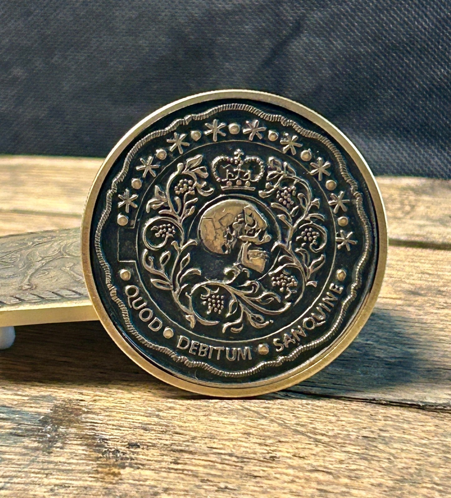 John Wick Blood Oath Marker Challenge Coin | Solid Brass | 50MM | EDC | Engraved