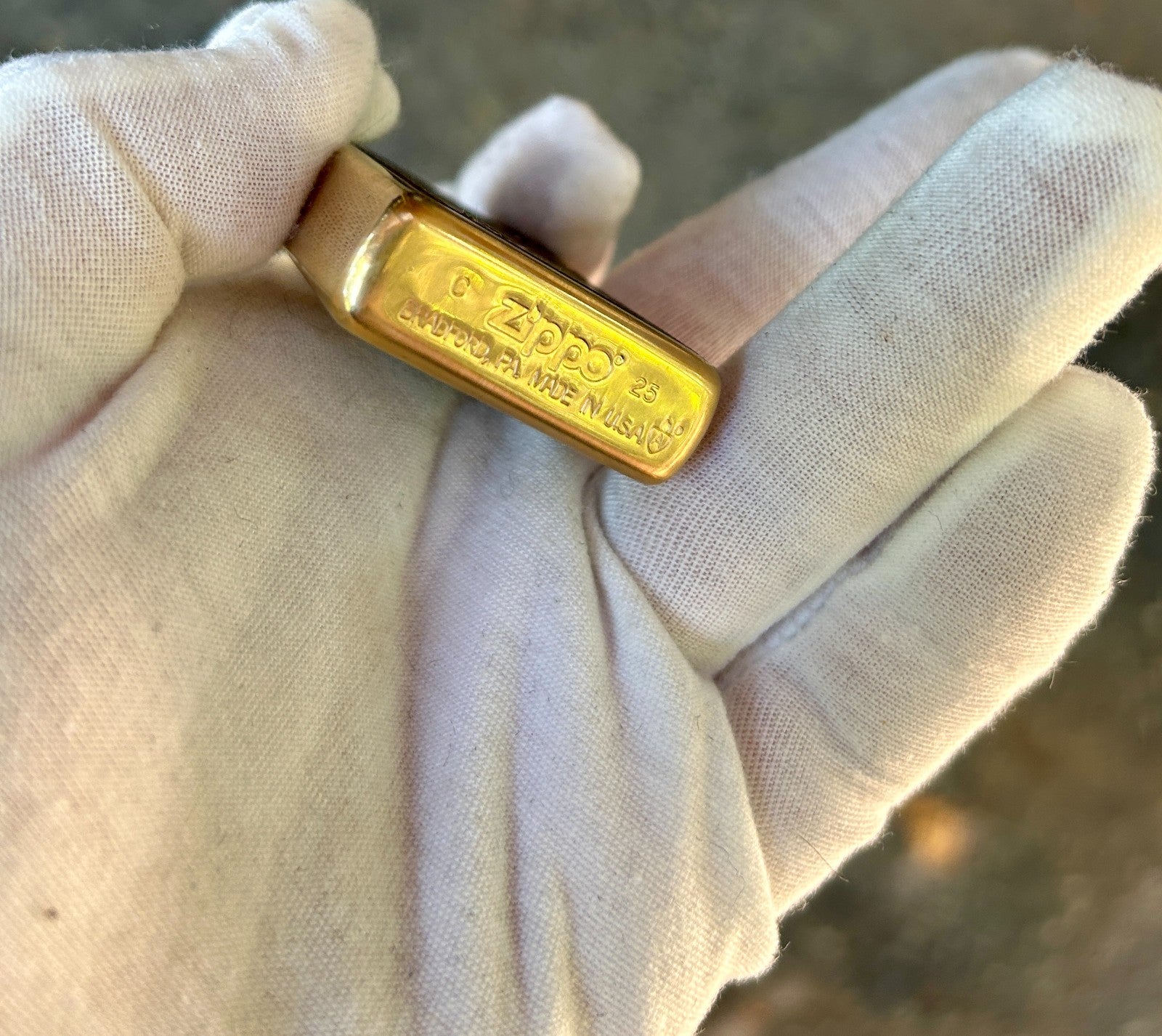 Blackbeard’s Flag 1718 “No Quarter” Zippo Armor Brass | Deep Engraved Jolly Roge