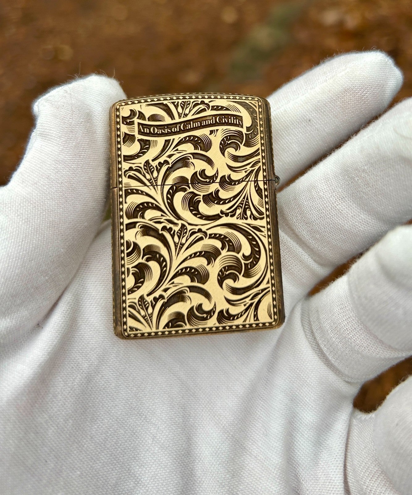 John Wick The Continental NYC Custom Zippo | Brass Armor Zippo | Made In USA
