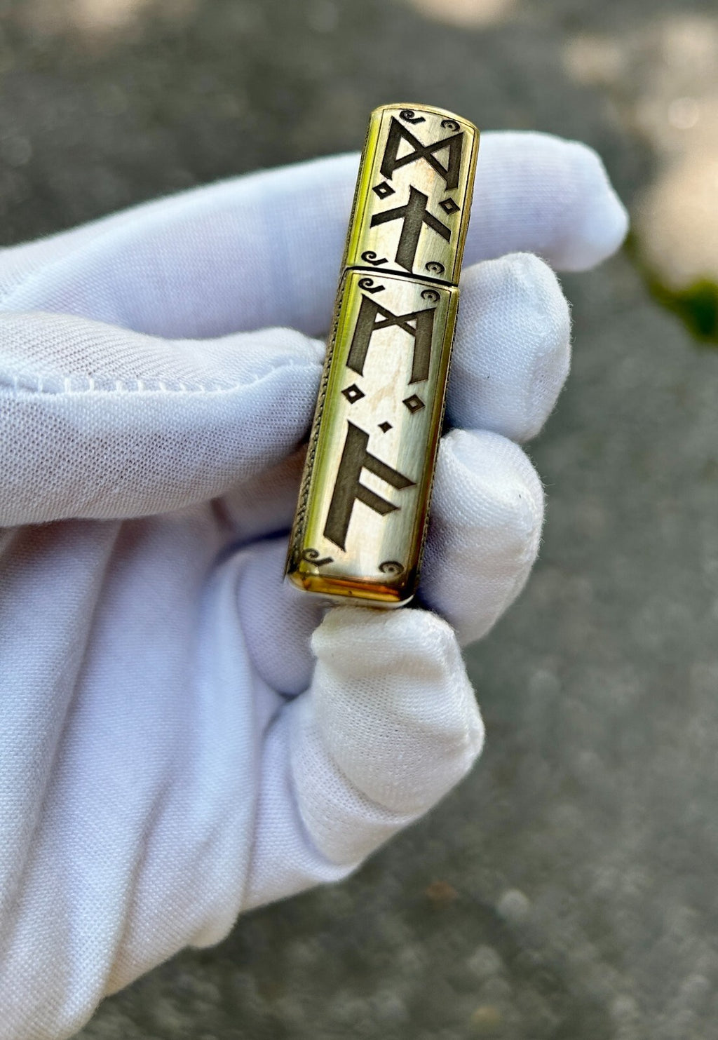 Engraved Zippo Norse Wayfinder Armor Genuine Zippo lighter | Viking Zippo