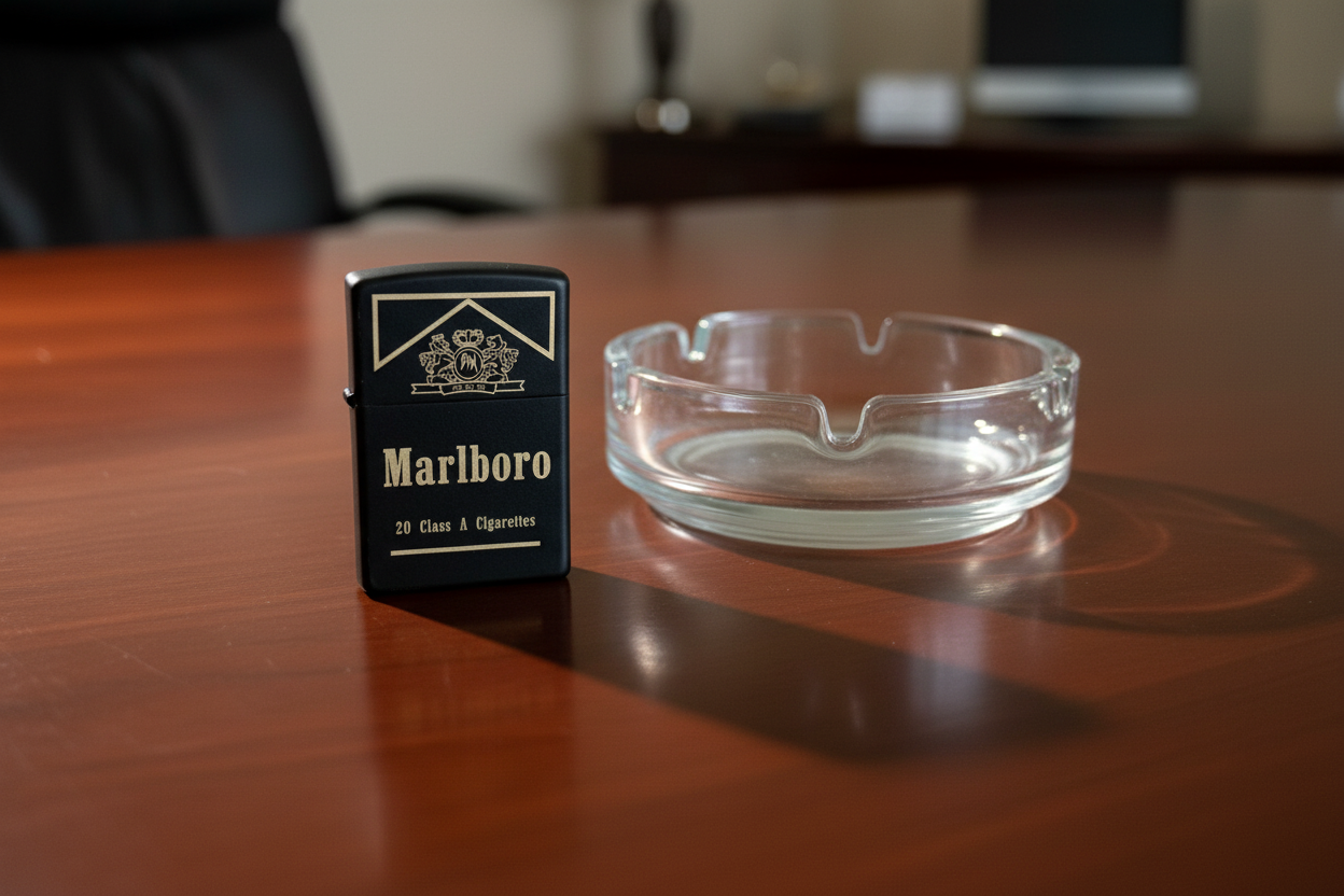 Marlboro | Black Matte Zippo |