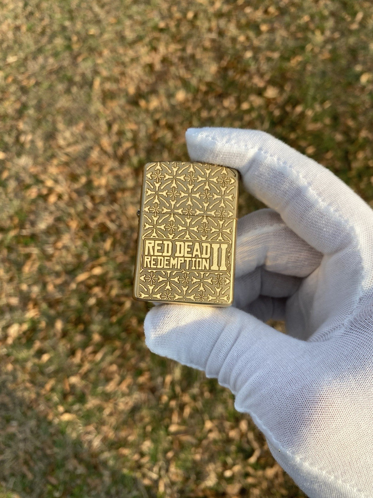 Red Dead Redemption 2 Custom Zippo | Brass Armor Zippo | Made In USA
