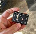 Blackbeards Flag Engraved Zippo Lighter | Black Matte Zippo | Made In USA |