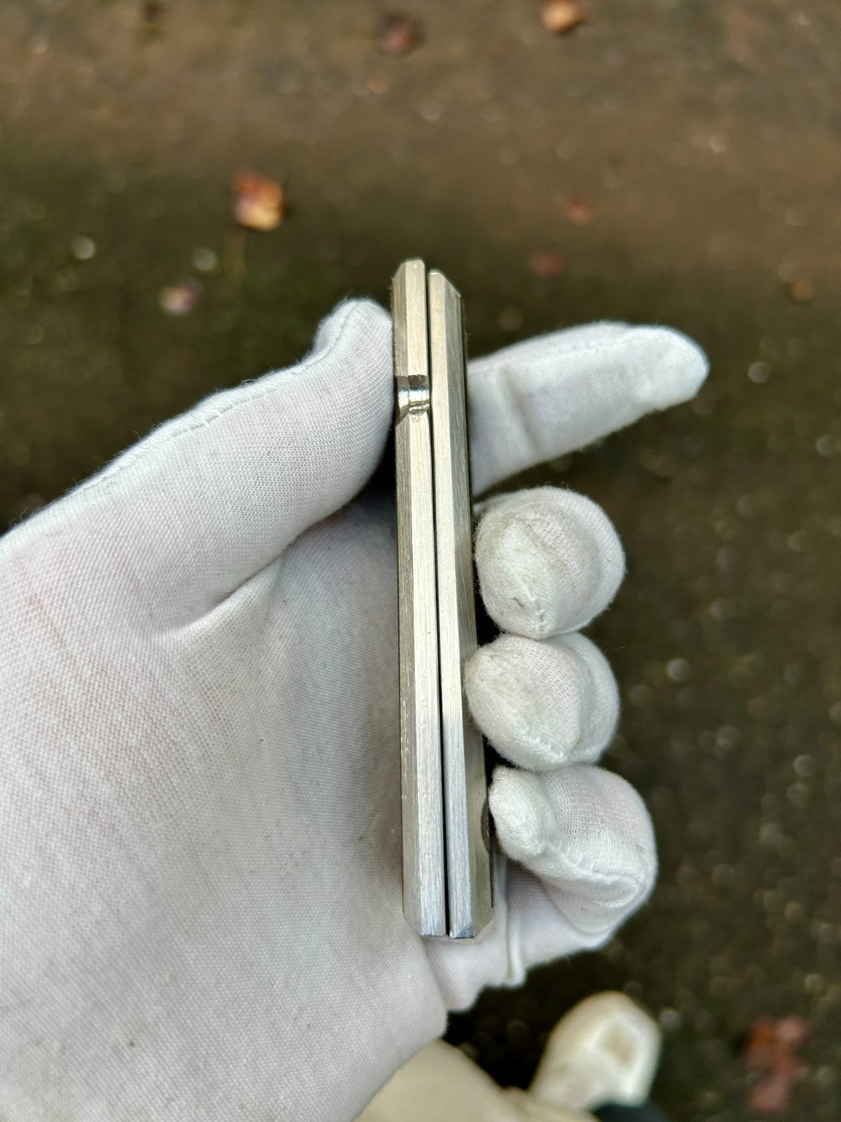 Stainless Steel Engraved 1911 Full Size Grips - Pinup Girl Design - Made in USA