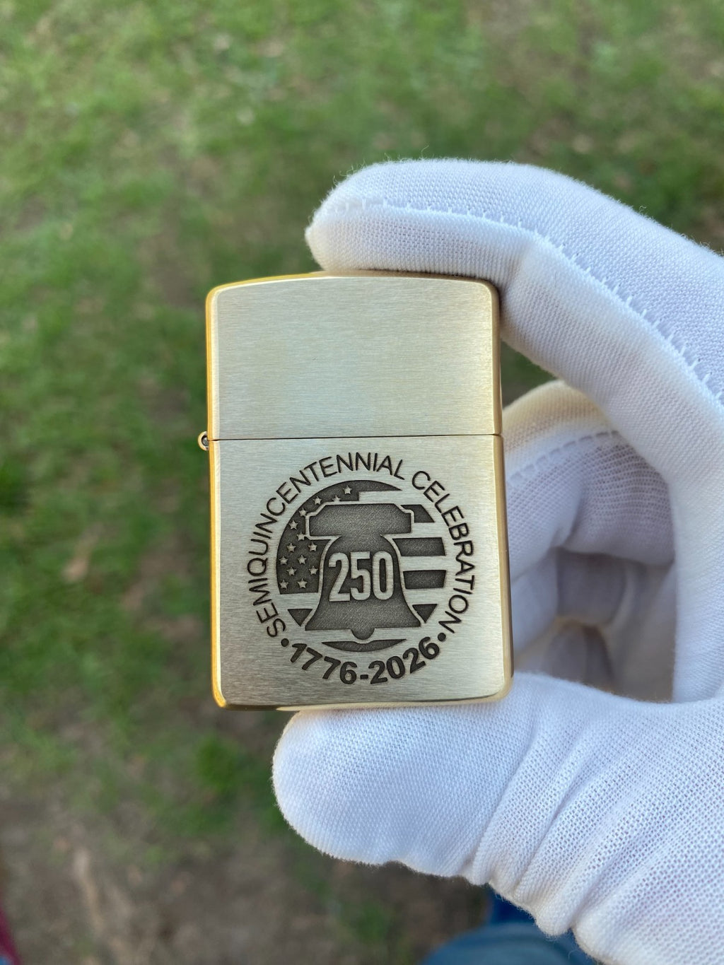 USA SEMIQUINCENTENIAL 1776-2026  | Solid Brass Zippo | Made In USA