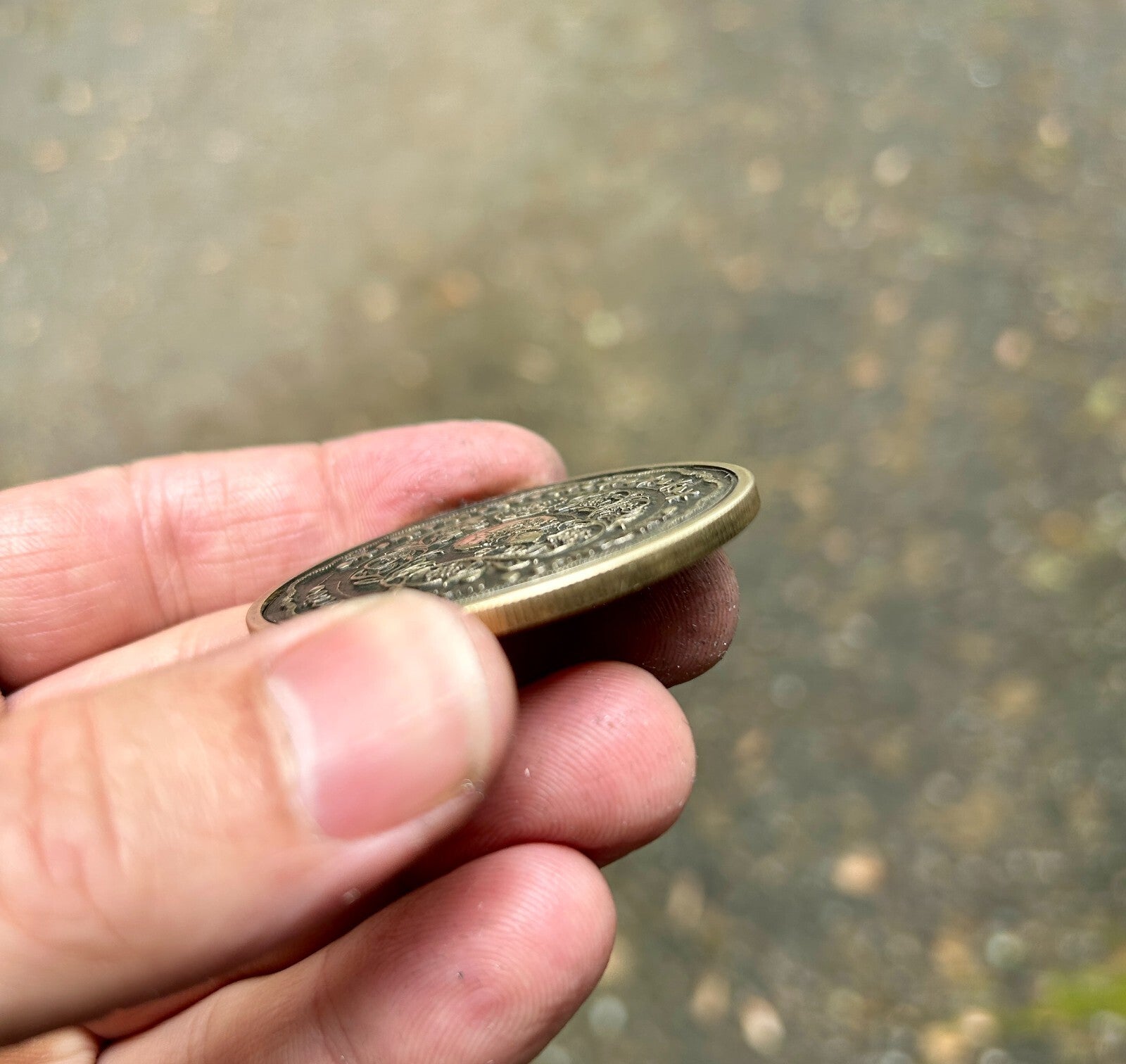 John Wick Blood Oath Marker Challenge Coin | Solid Brass | 50MM | EDC | Engraved