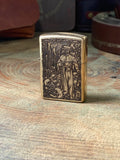 Plague Doctor | Brass Armor Zippo
