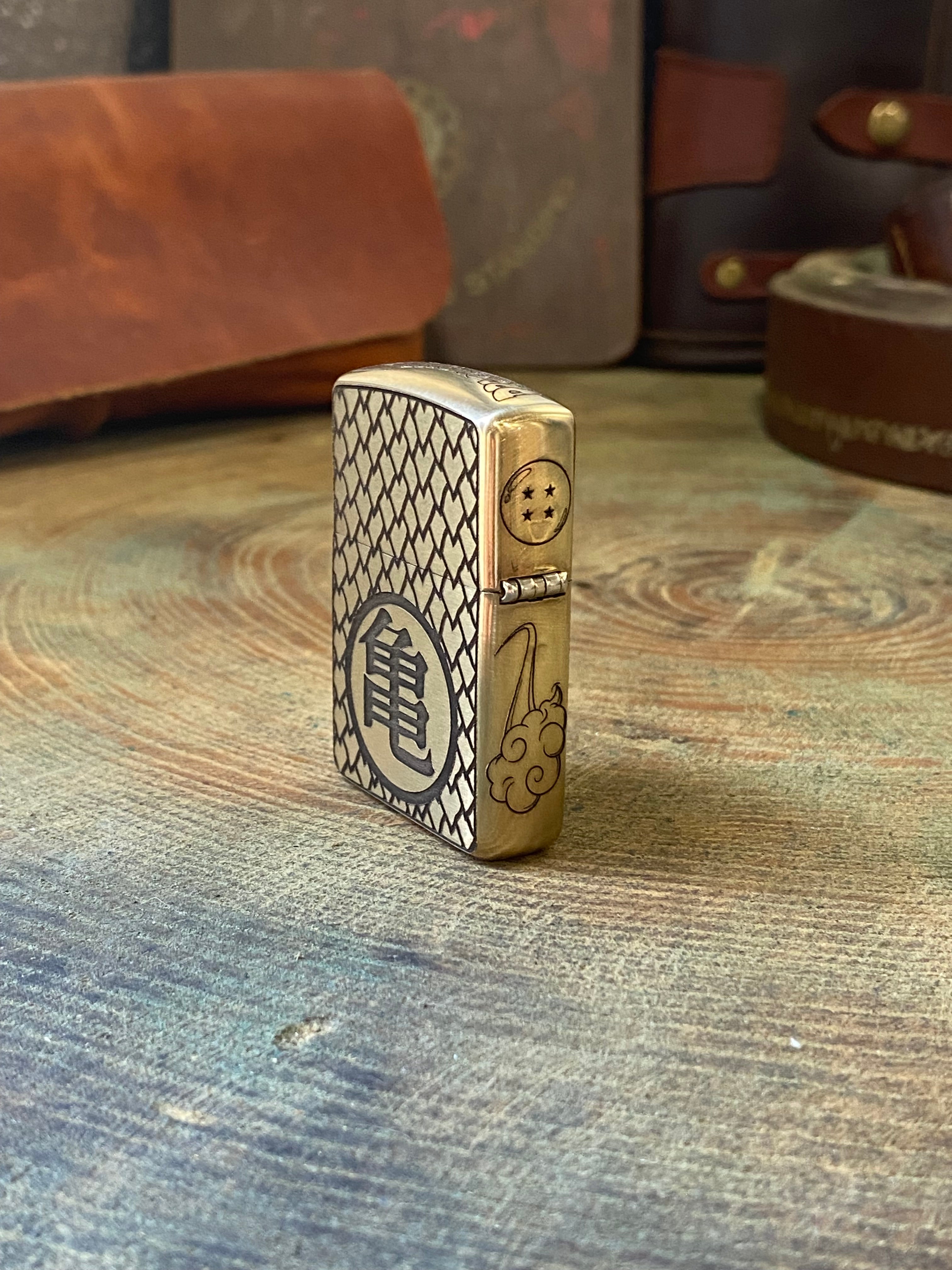 Dragon Ball Z 3D | 5 Side Engraved |Brass Armor Zippo