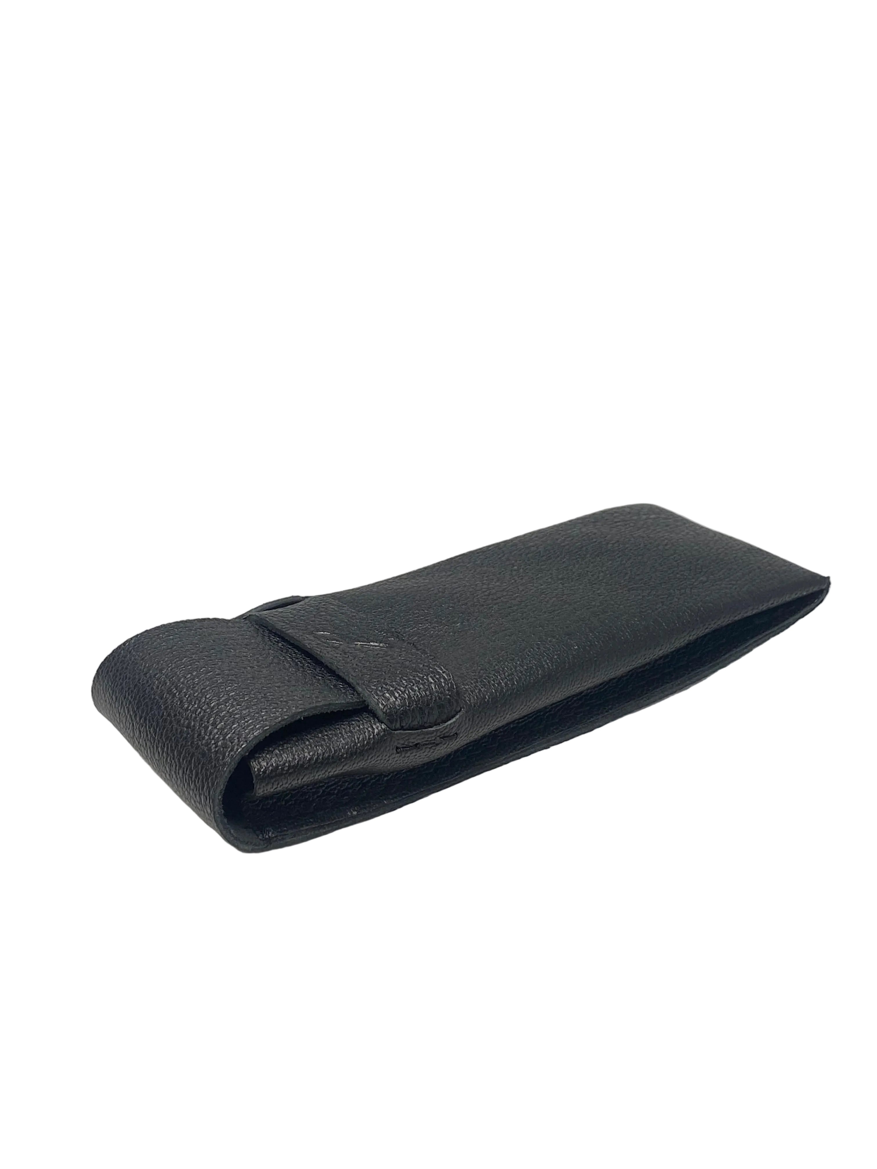 Travel Pouch | Timepiece | Chèvre Goatskin | Black