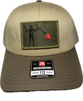 Blackbeards Flag Patch Hat | Richardson 112 SnapBack | Khaki