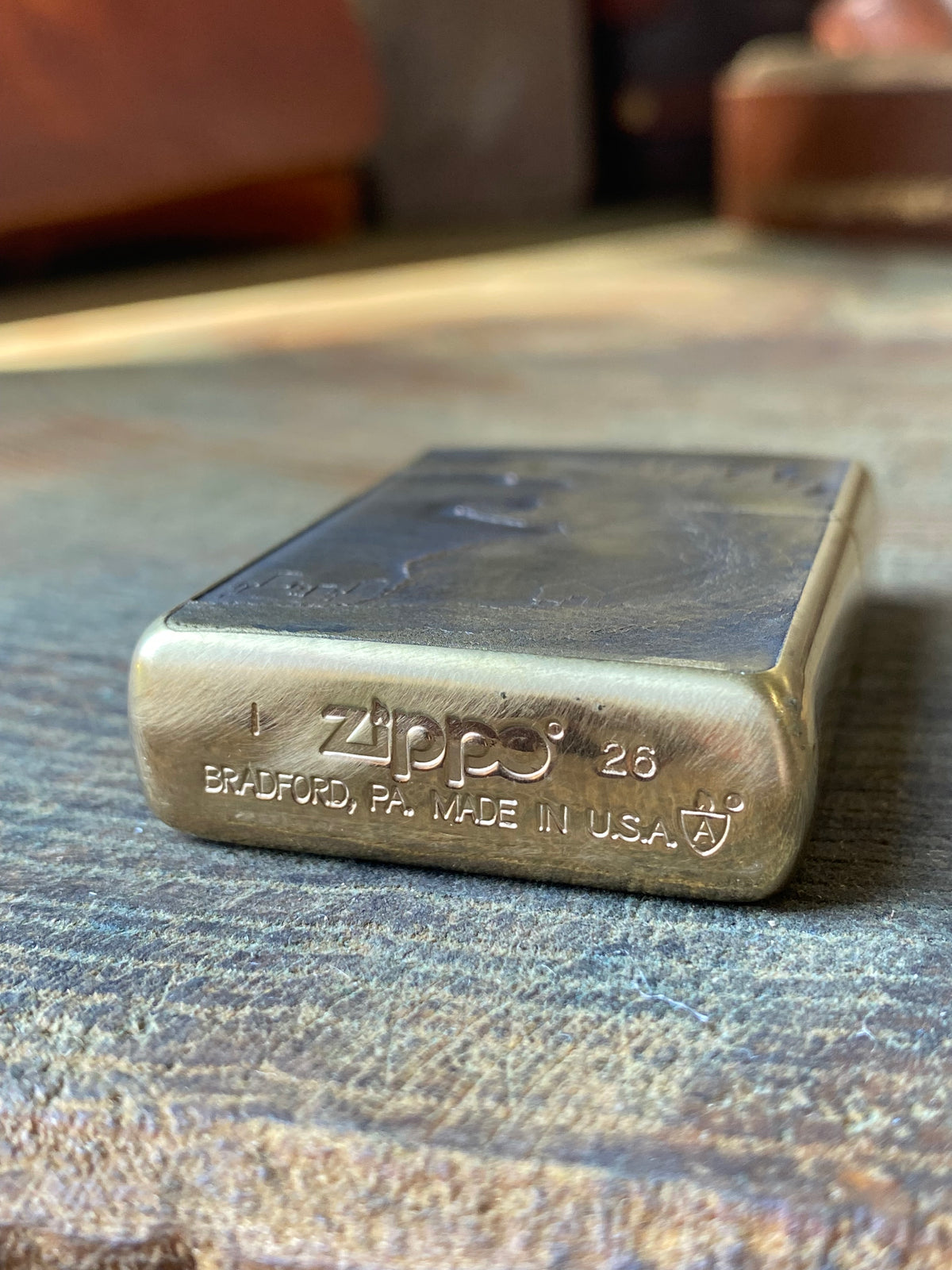 Godzilla 3D | Brass Armor Zippo