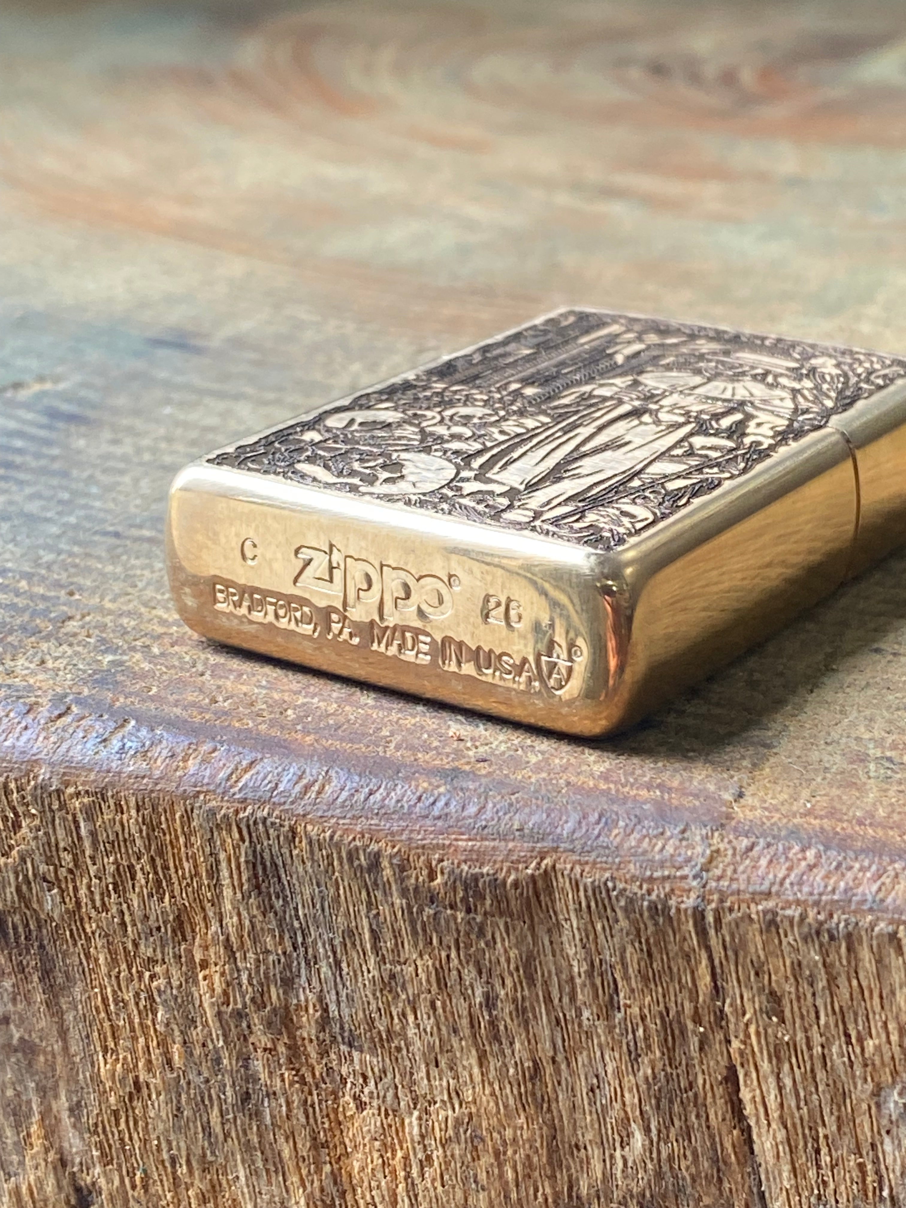 Plague Doctor | Brass Armor Zippo