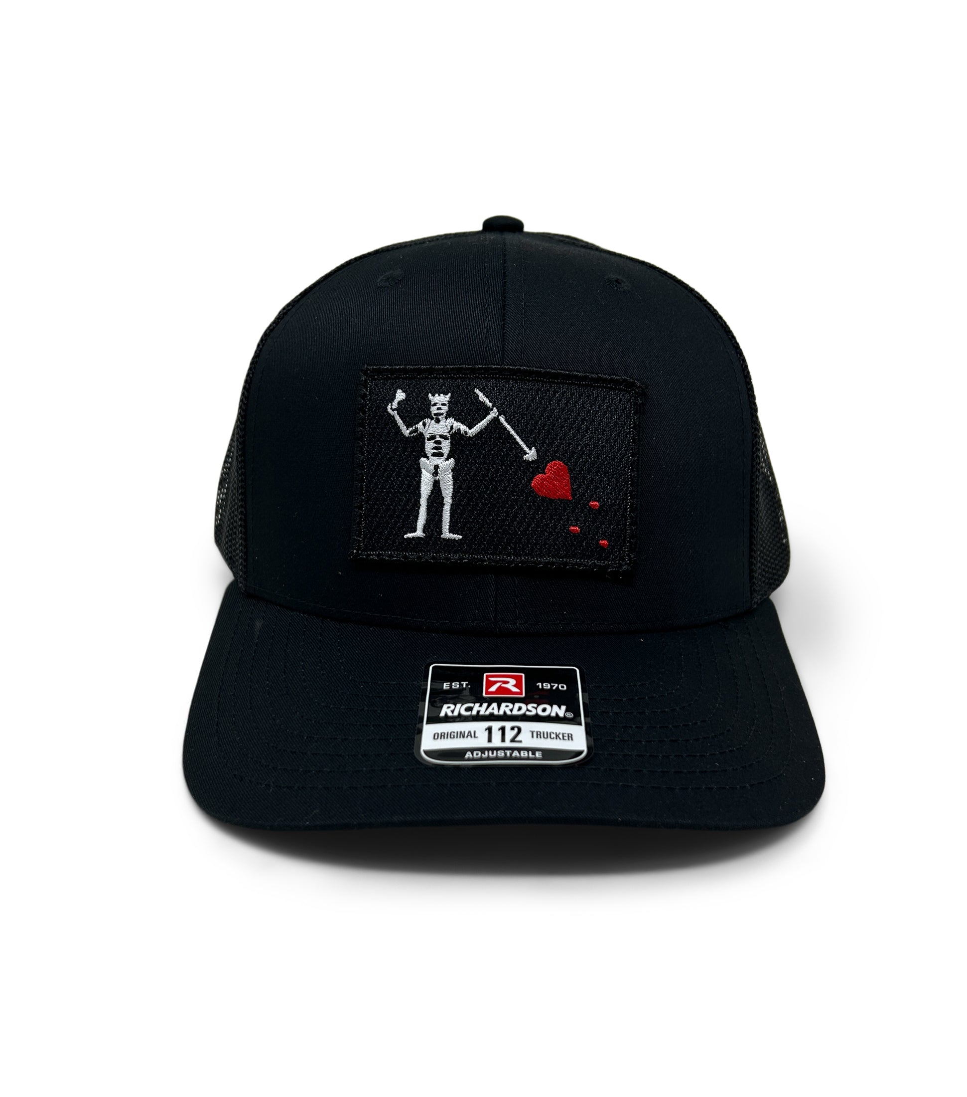 Blackbeards Flag Hat | Richardson 112 | Black - Defcon Supply Co