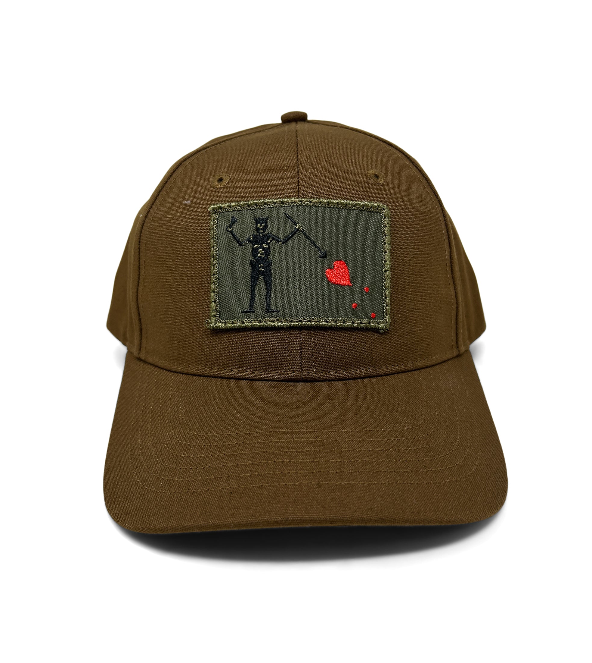 Blackbeards Flag Patch Hat | OD Green | Buck Canvas