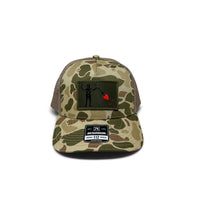 Blackbeards Flag Patch Hat | Richardson 112 | Duck Camo Tan - Defcon Supply Co