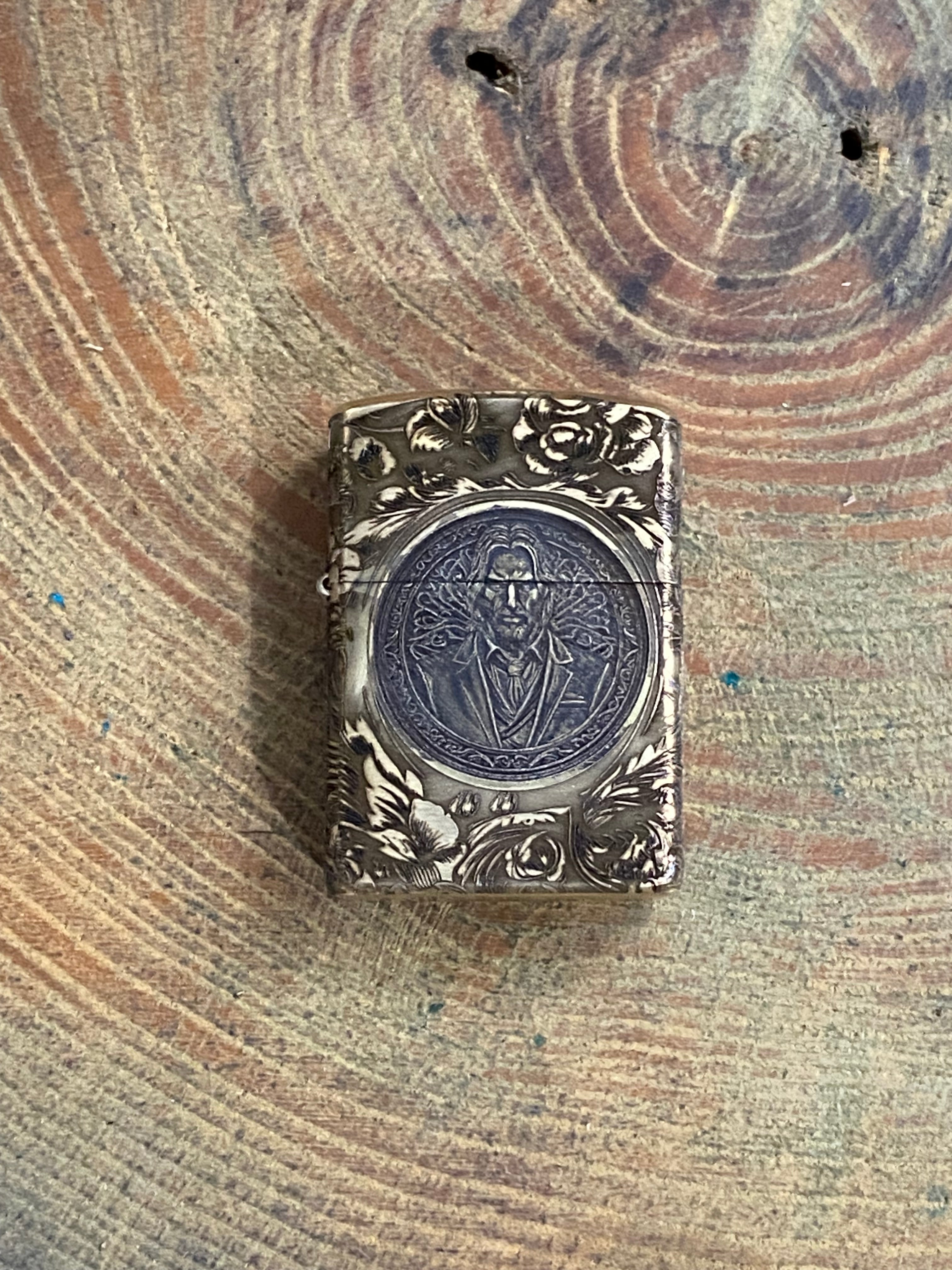 John Wick 3D | 4 Side Engraved | Brass Armor Zippo