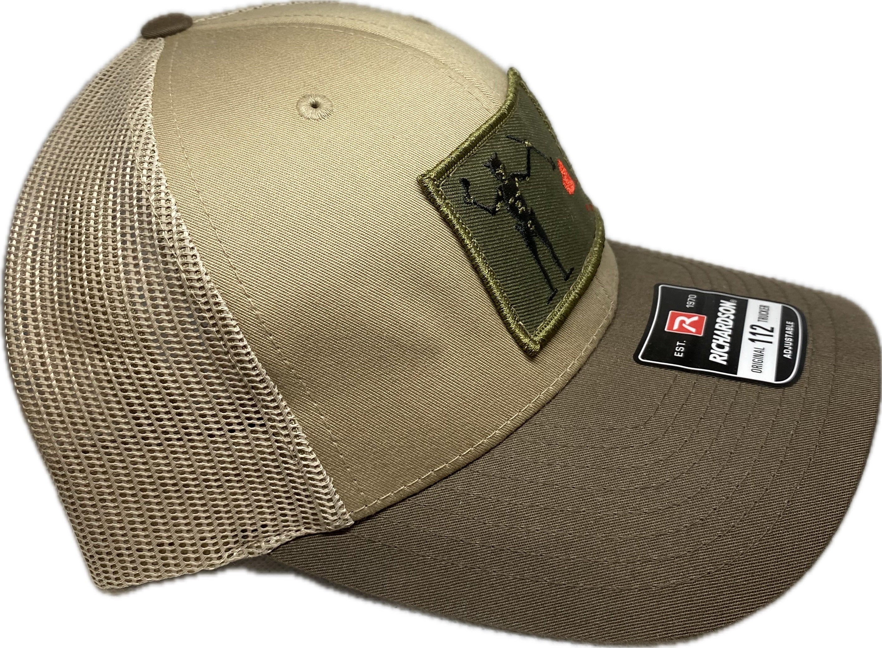 Blackbeards Flag Patch Hat | Richardson 112 SnapBack | Khaki