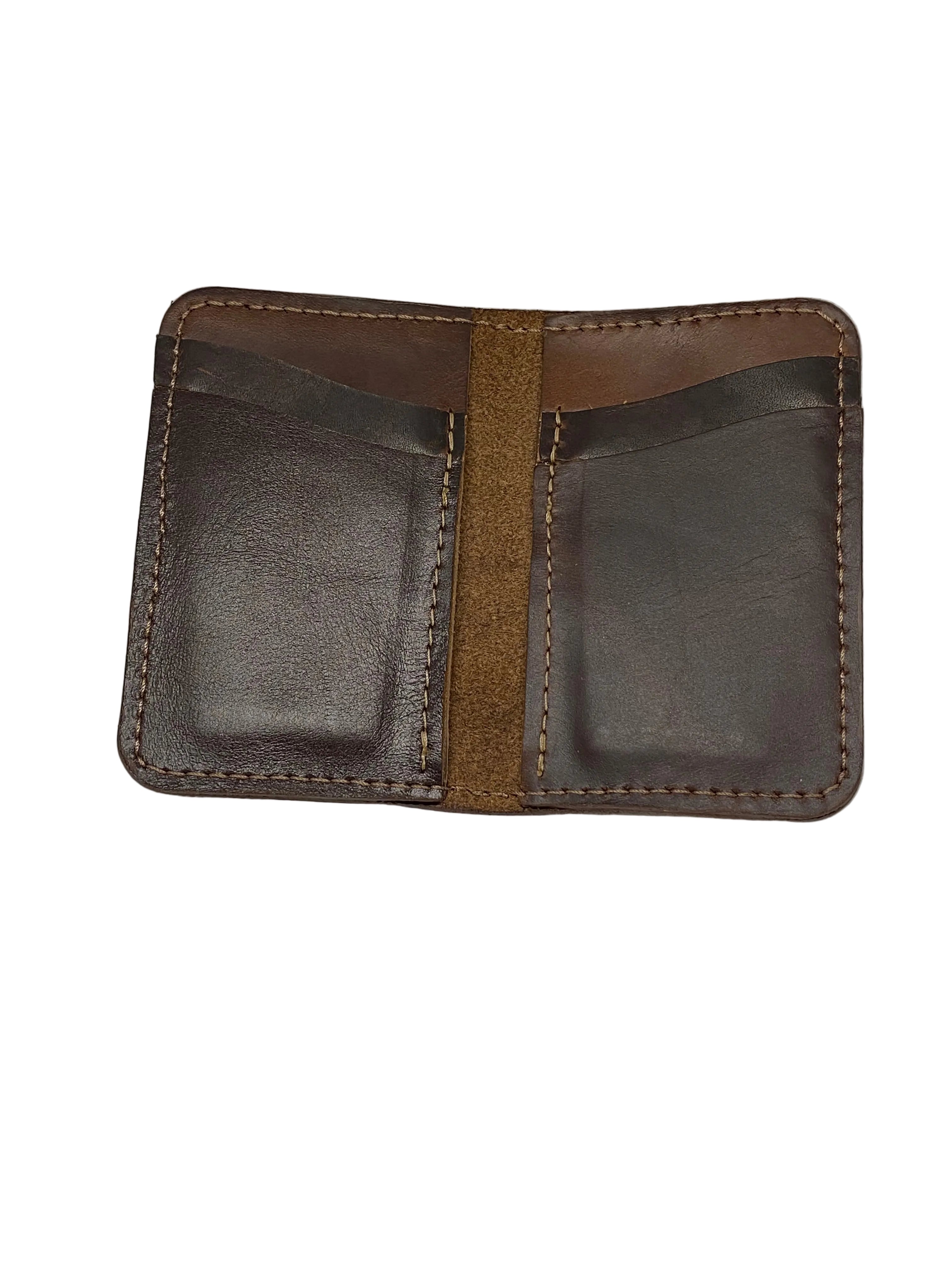 Vertical Wallet | Horween Chromexcel | Natural