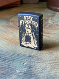 Stay Hydrated Pinup | Halloween Exclusive | 4 Side | Matte Black Zippo