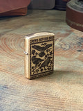 Crow Murder | Brass Armor Zippo