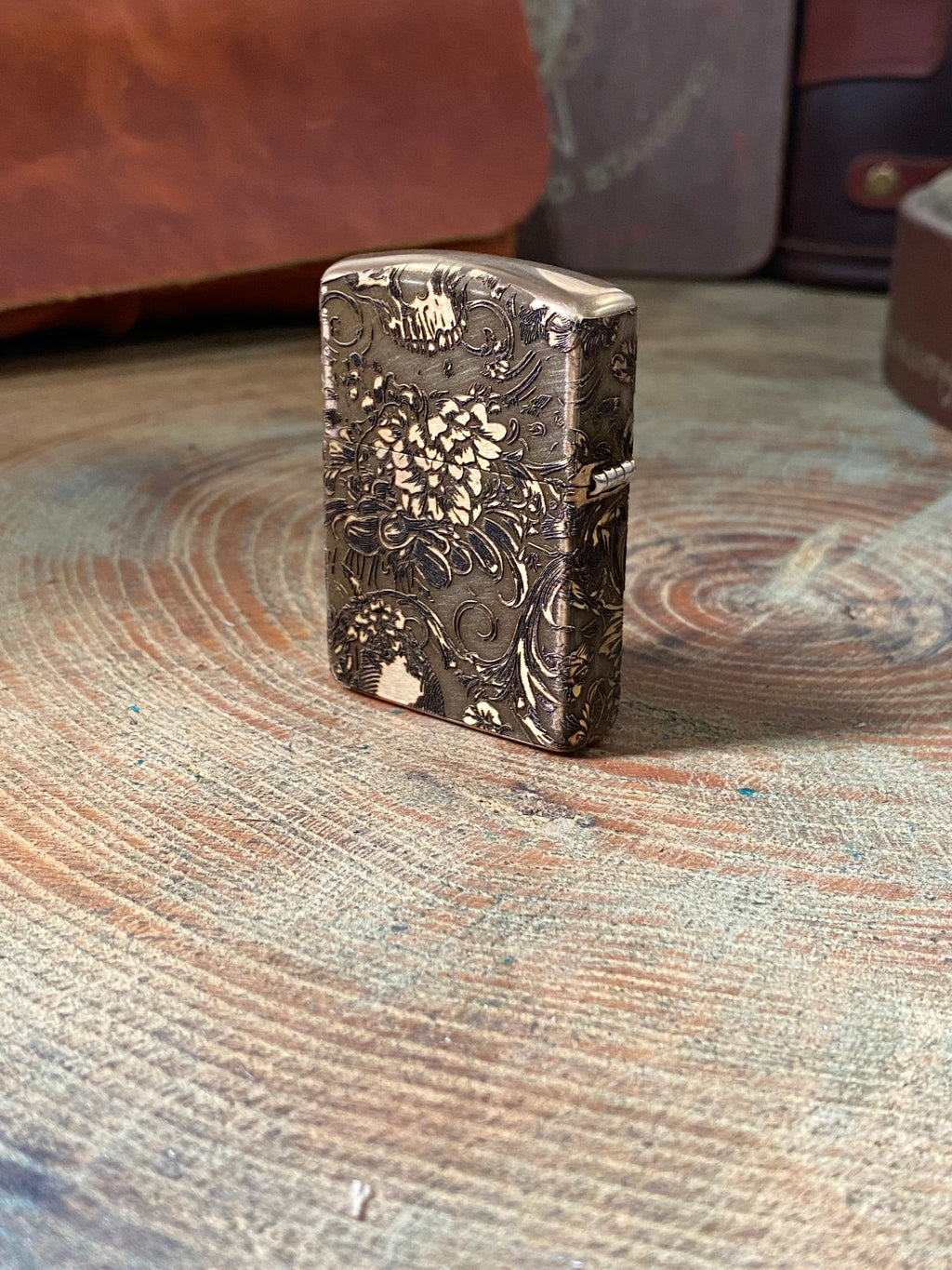 John Wick 3D | 4 Side Engraved | Brass Armor Zippo