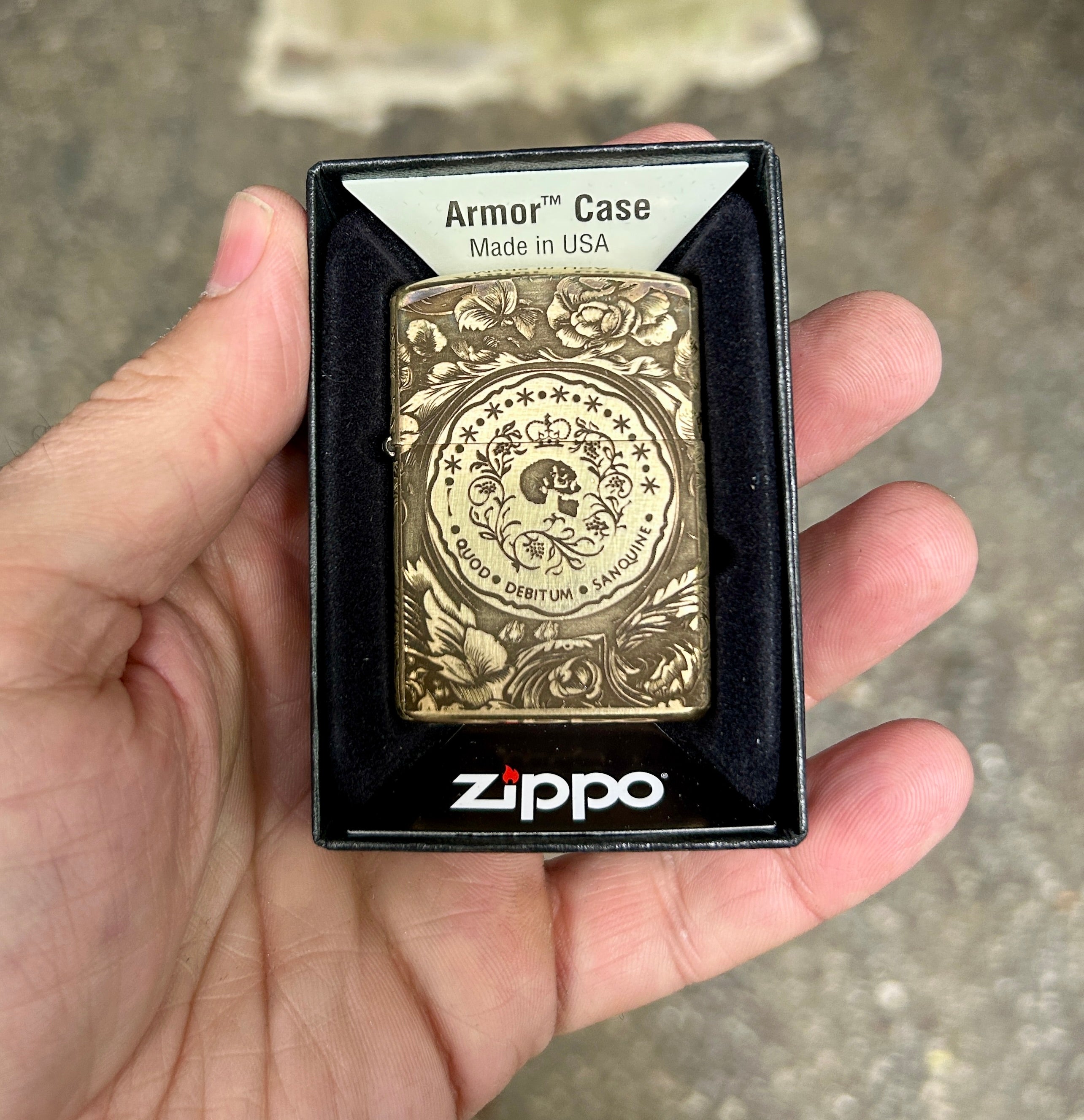 Engraved Brass Zippo Lighter | John Wick Blood Oath | Made in the USA | Solid Brass Armor Case