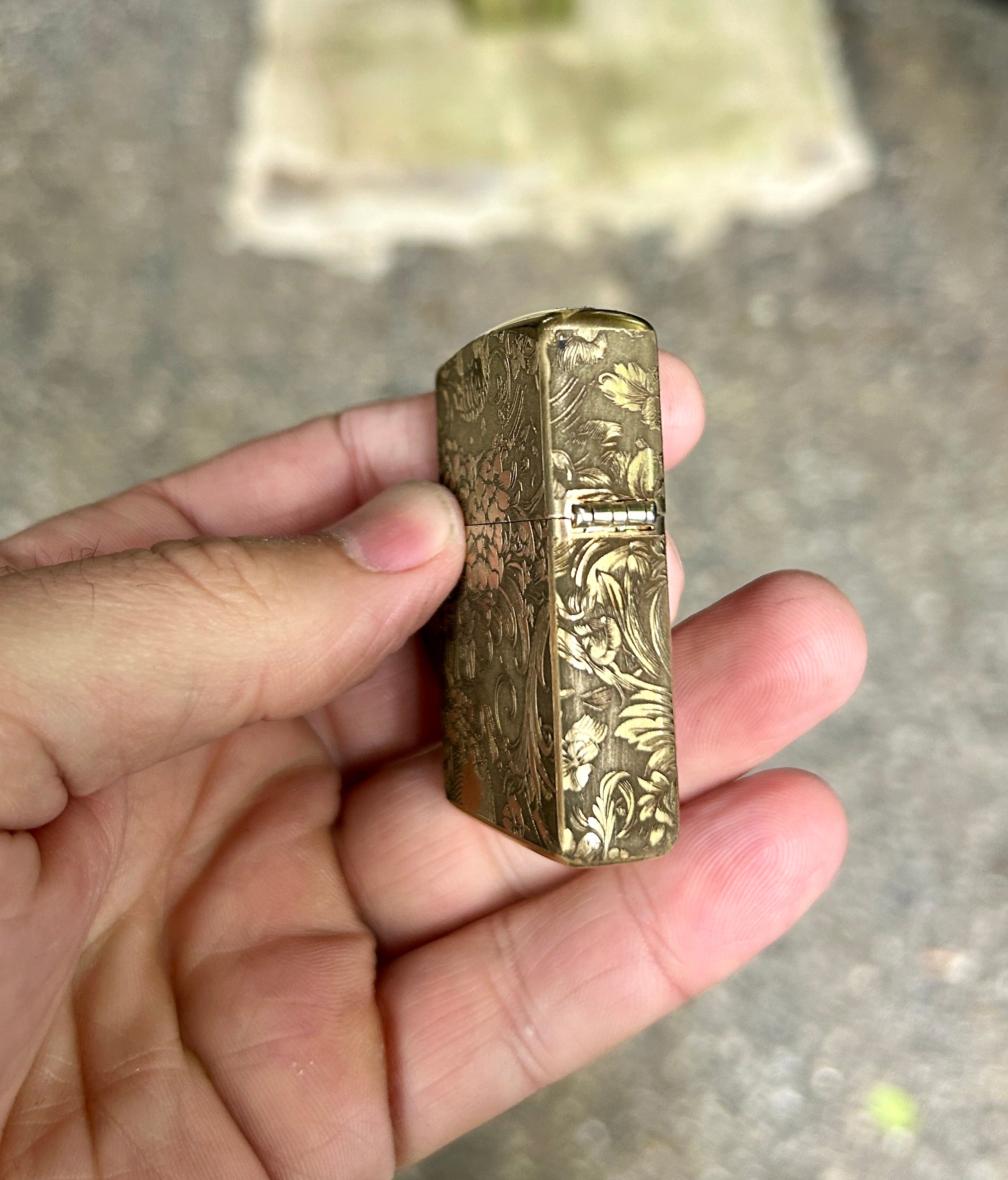 Engraved Brass Zippo Lighter | John Wick Blood Oath | Made in the USA | Solid Brass Armor Case