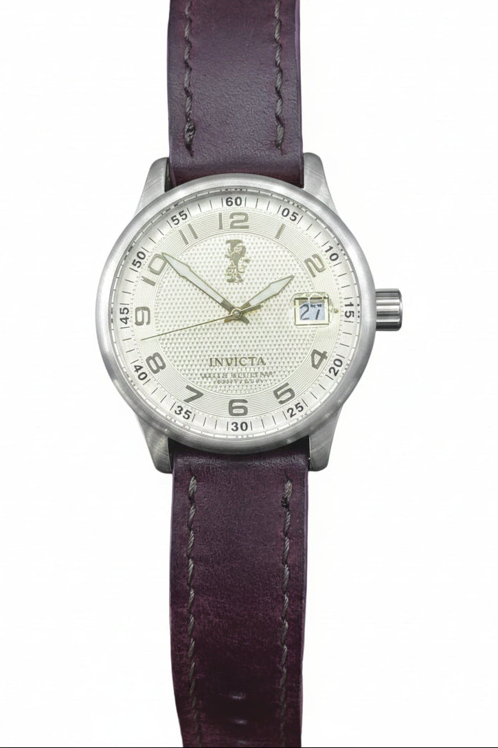 Romulus | Premium Watch Strap | Italian Badalassi Carlo | Plum
