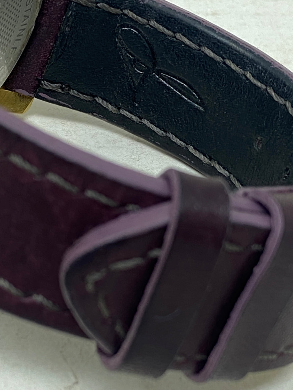 Romulus | Premium Watch Strap | Italian Badalassi Carlo | Plum