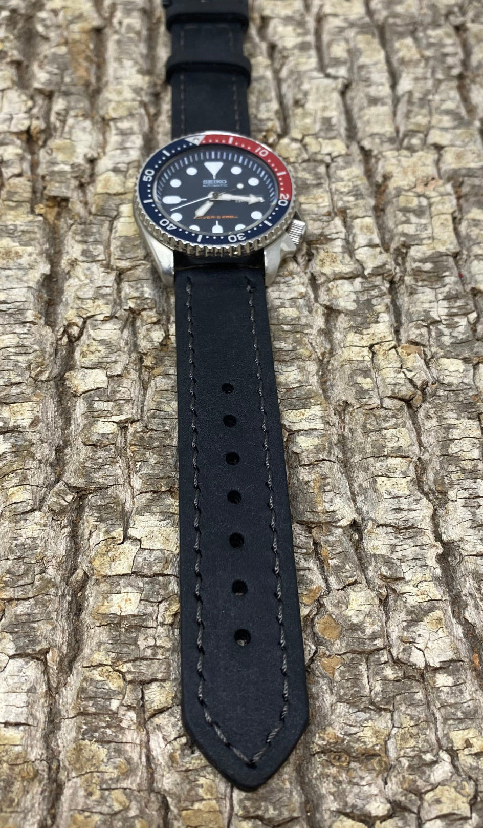 Remus | Premium Watch Strap | Italian Badalassi Carlo | Black