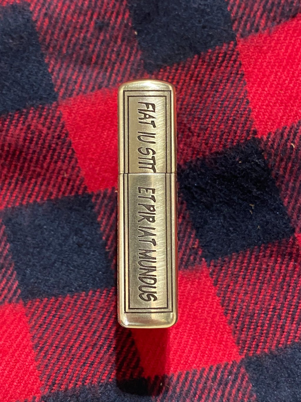 Constantine | 4 Side Engraved | Brass Armor Zippo