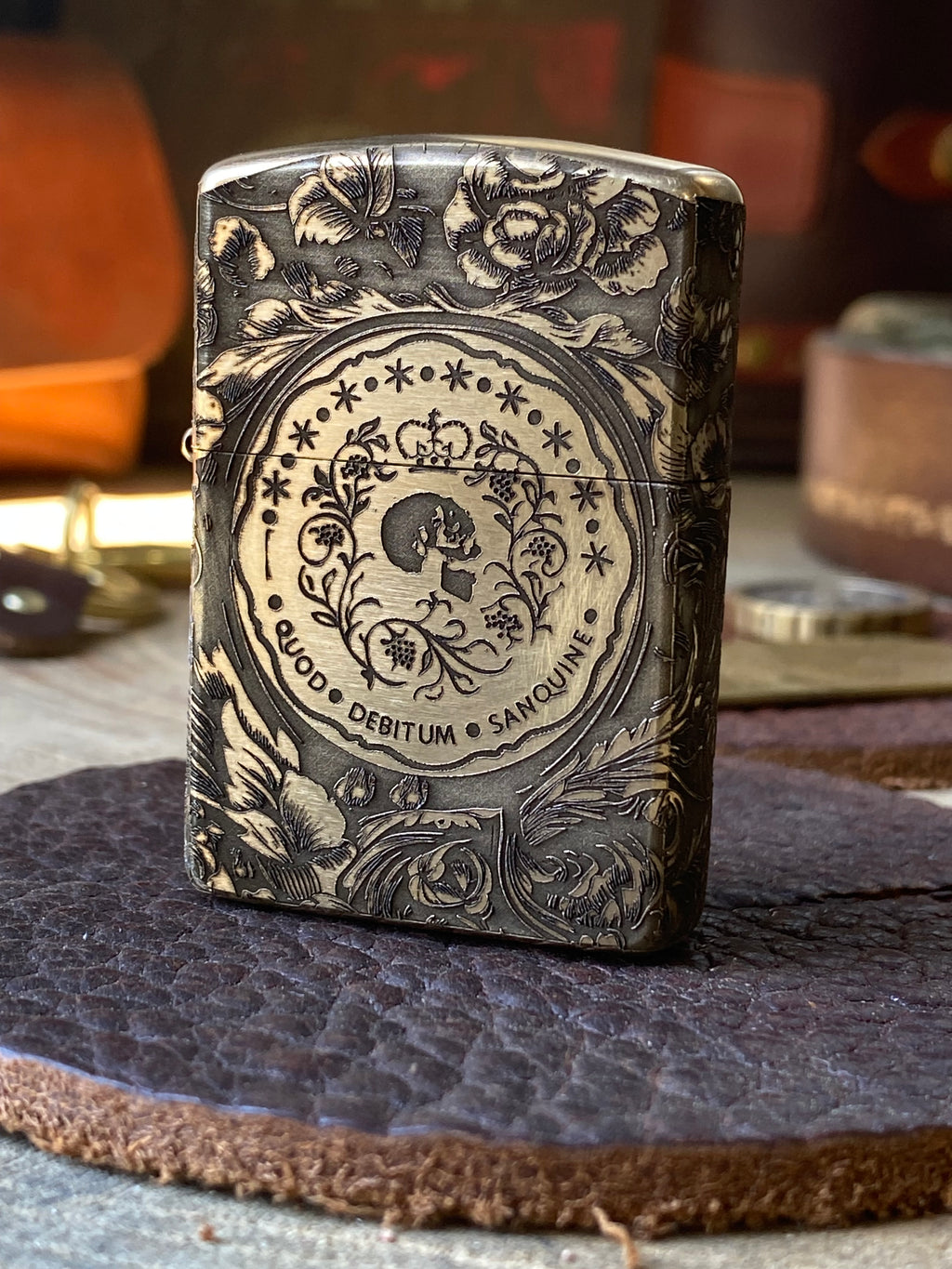 John Wick | Blood Oath | 4 Side Engraved | Brass Armor Zippo