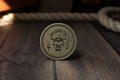 Blackbeard’s Flag EDC Coin | Solid Brass 40mm Challenge Token | Jolly Roger