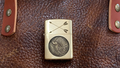 3D Bison Bust | Brass Armor Zippo