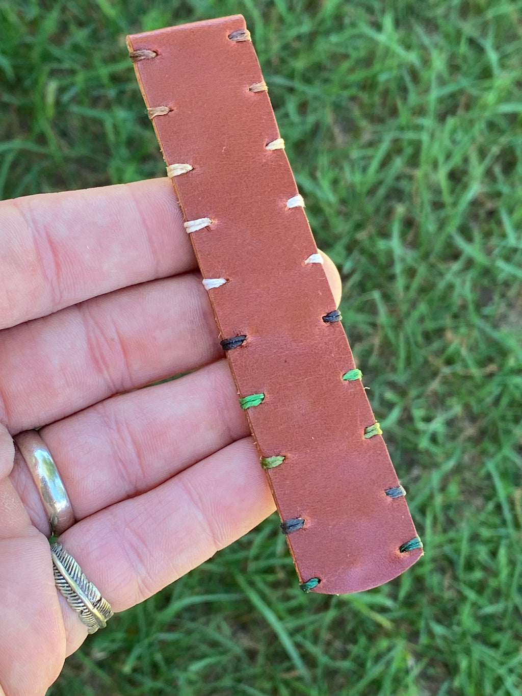 Defcon Field Issue Watch Strap| Herman Oak English Bridal | Chestnut
