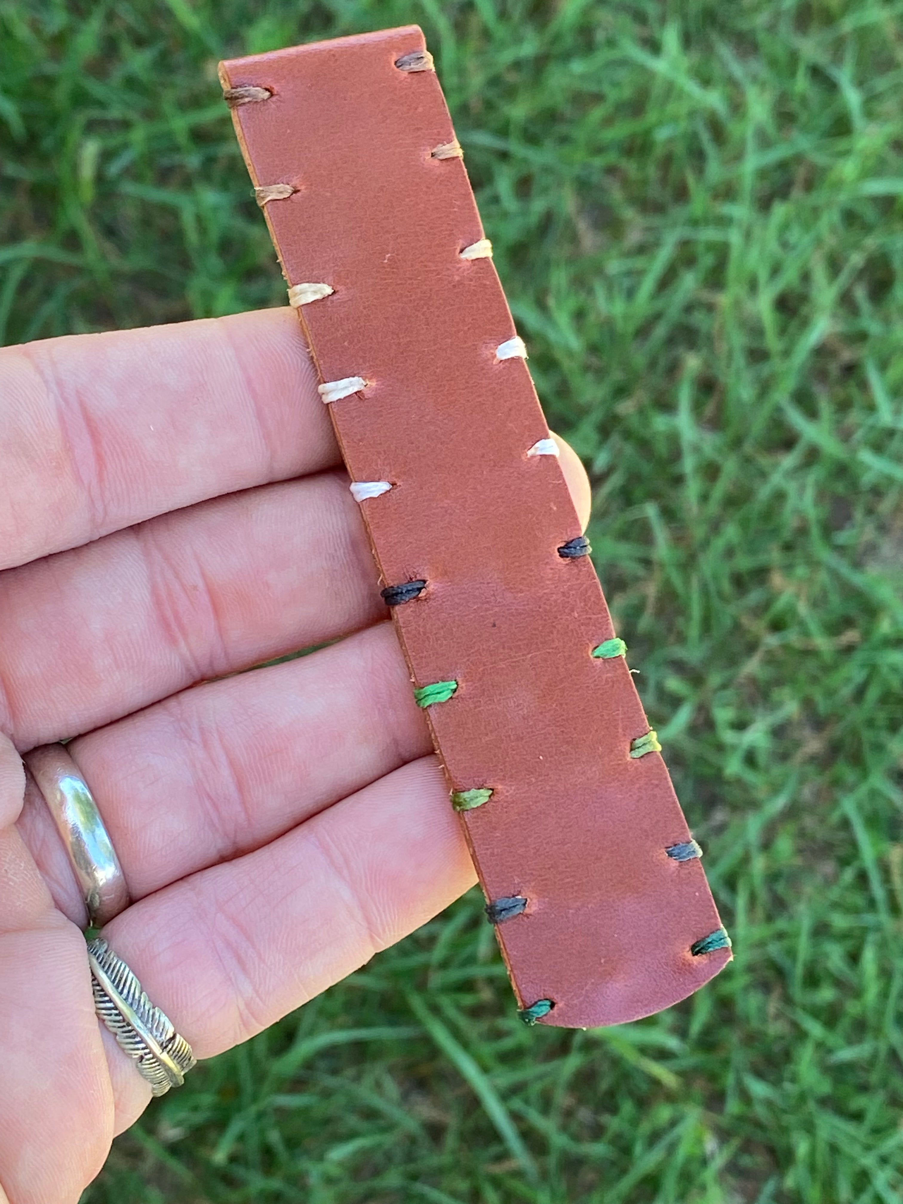 Defcon Field Issue Watch Strap| Herman Oak English Bridal | Chestnut