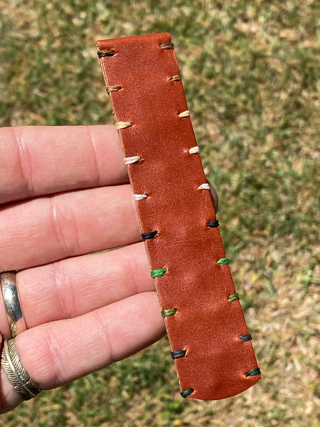 Defcon Field Issue Watch Strap| Herman Oak English Bridal | Chestnut