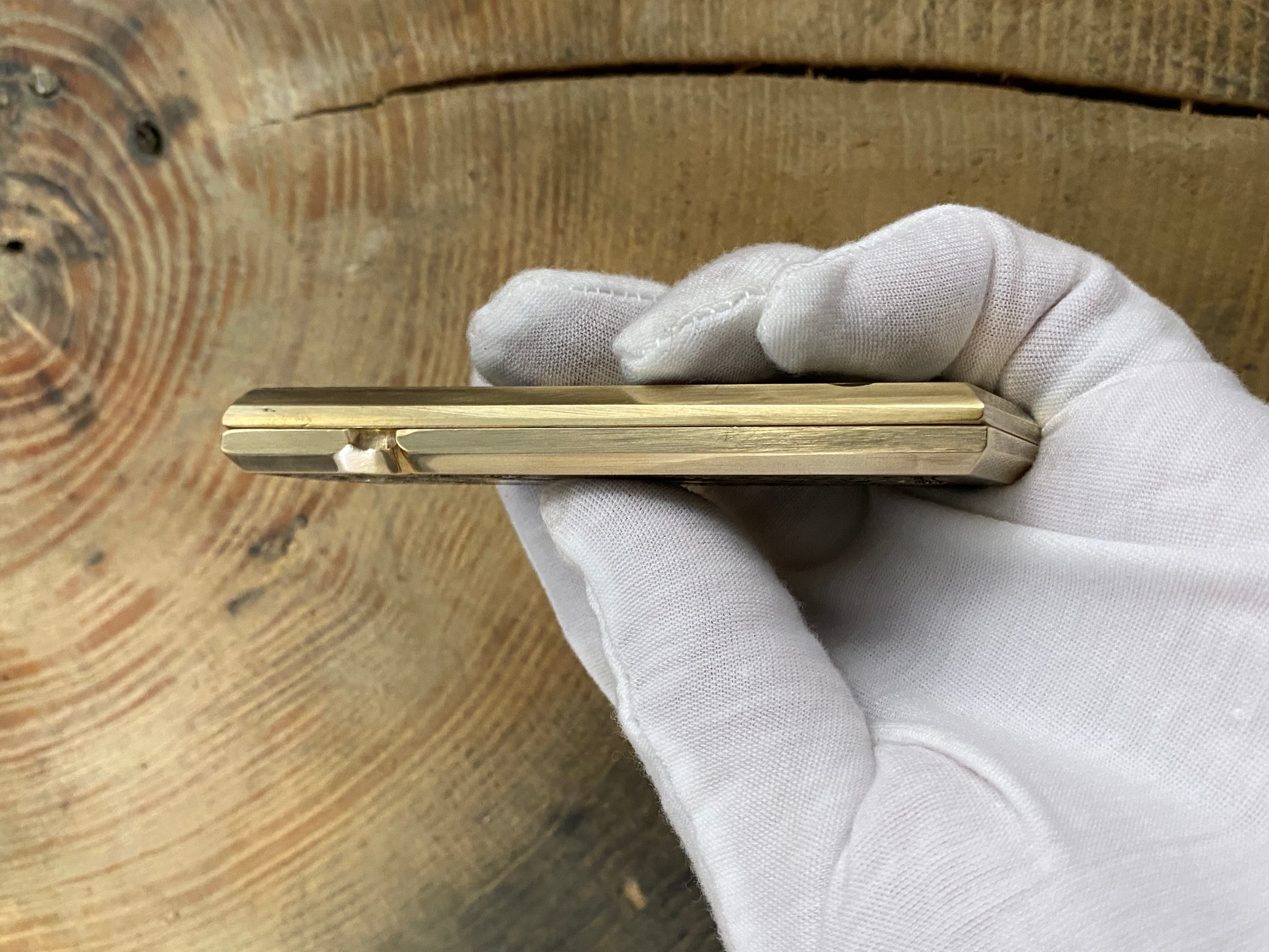 Brass Engraved 1911 Full Size Grips - Pinup Full Body Design - Made in USA